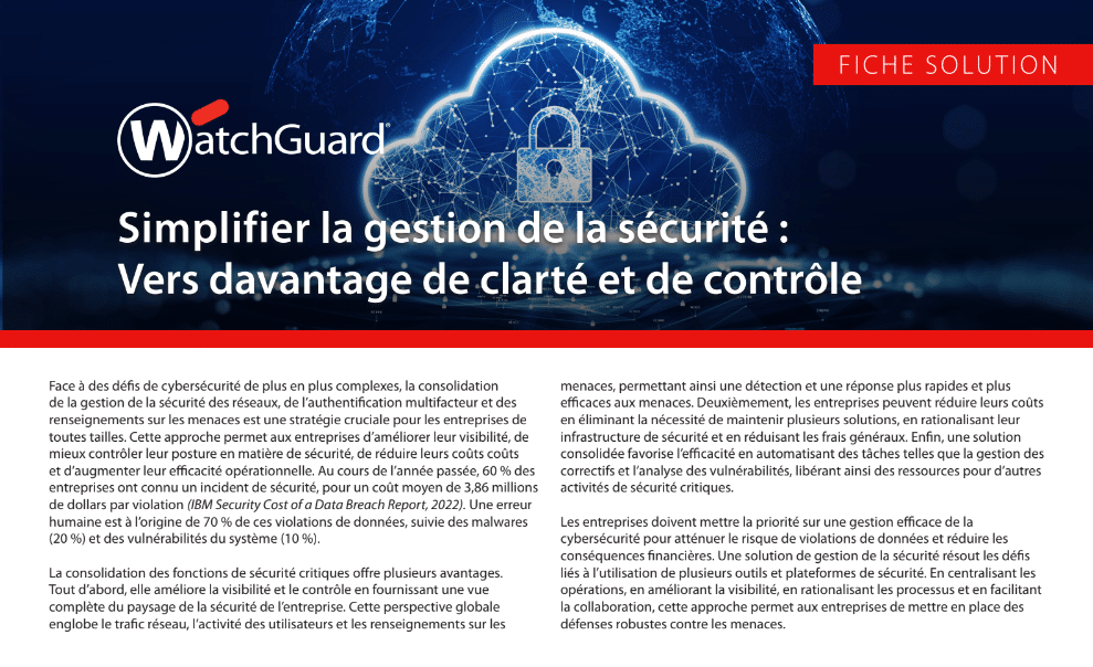 offre cloud watchguard